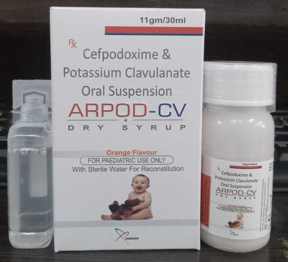 Cefpodoxime And Potassium Clavulanate Oral Suspension
