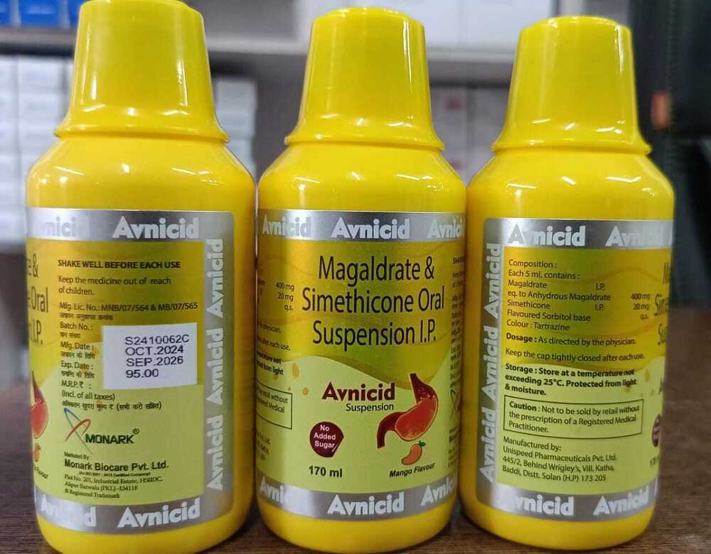 Magaldrate And Simethicone Oral Suspension IP