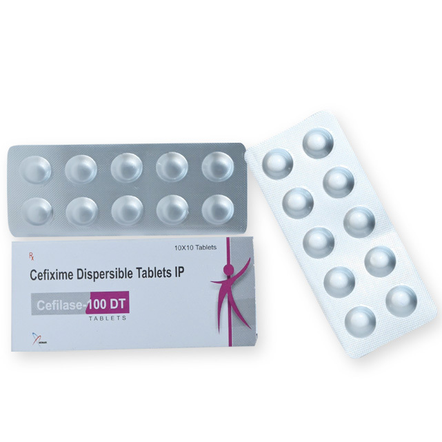 Cefixime Dispersible Tablets IP 100 Mg