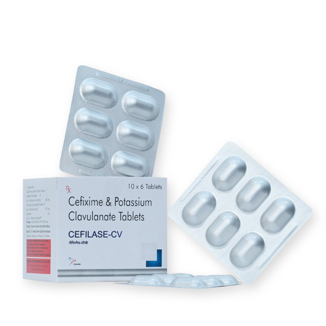 Cefixime And Potassium Clavulanate Tablets