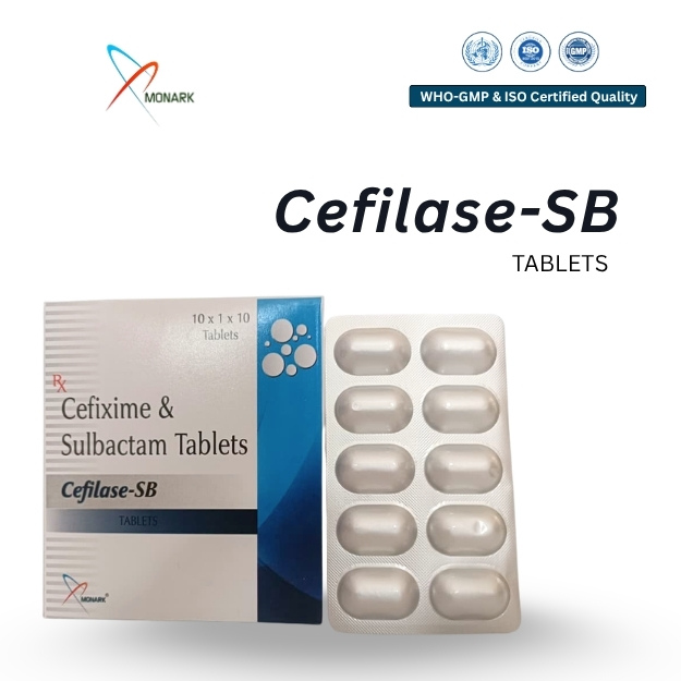 Cefixime 200mg + Sulbactam 150mg Tablet