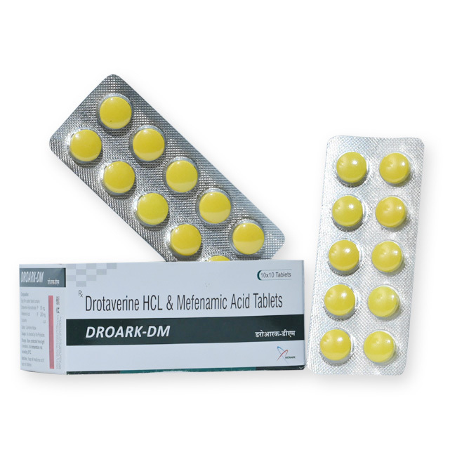 Drotaverine HCL And Mefenamic Acid Tablets