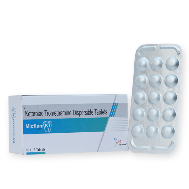 Ketorolac Tromethamine Dispersible Tablets