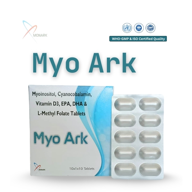 Myo-Inositol, Cyanocobalamin, Vitamin D3, Epa, Dha And L-Methyl Folate Tablets - Brand Name: Myo Ark