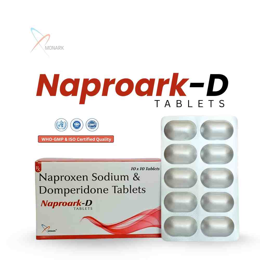 Naproxen Sodium And Domperidone Tablets - Brand Name: Naproark-D