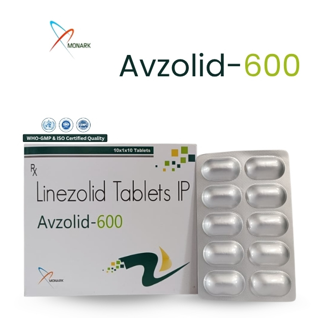 Linezolid 600mg Tablet (under Dpco) - Brand Name: Avzolid-600
