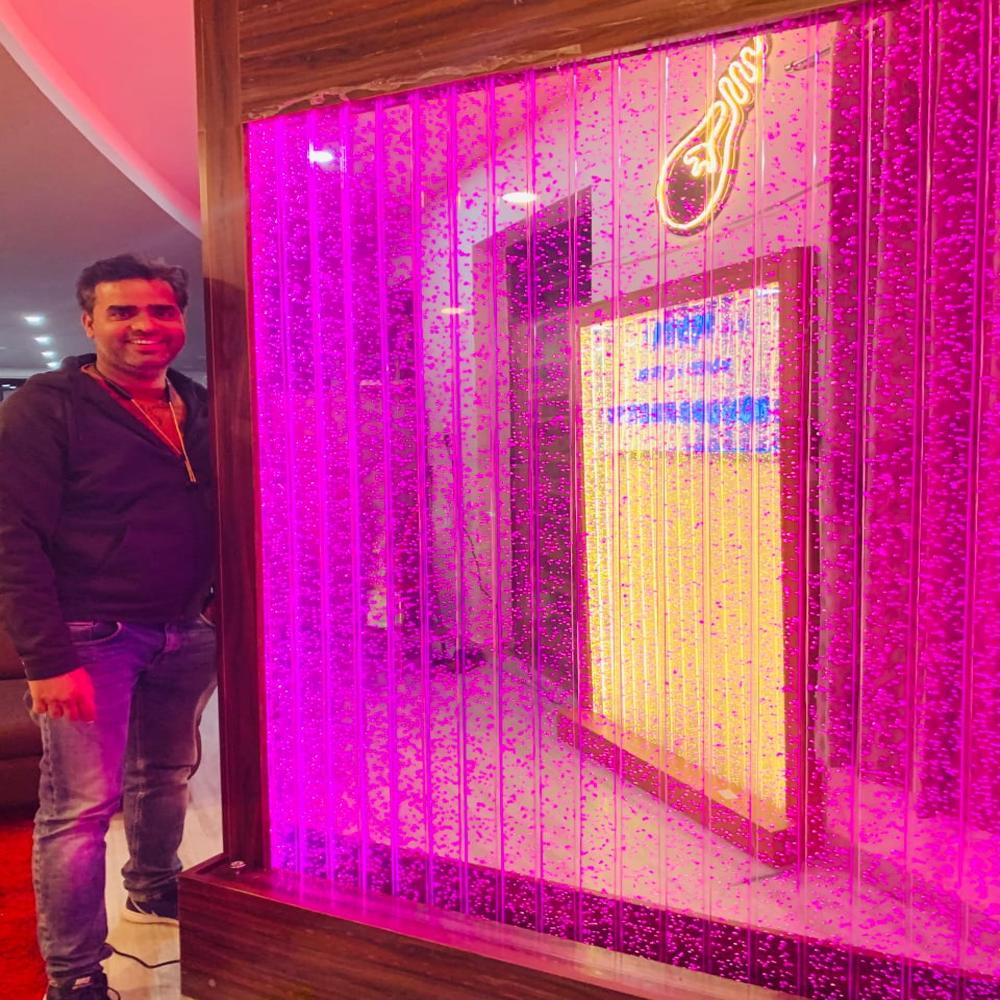 Bubble Panel Light Fountain