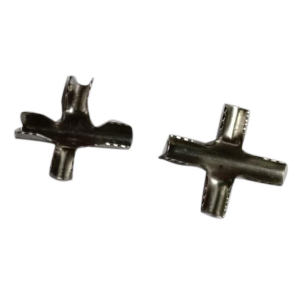 Cross Clip Stiffeners SS304 For Invisible Grill Cables 304