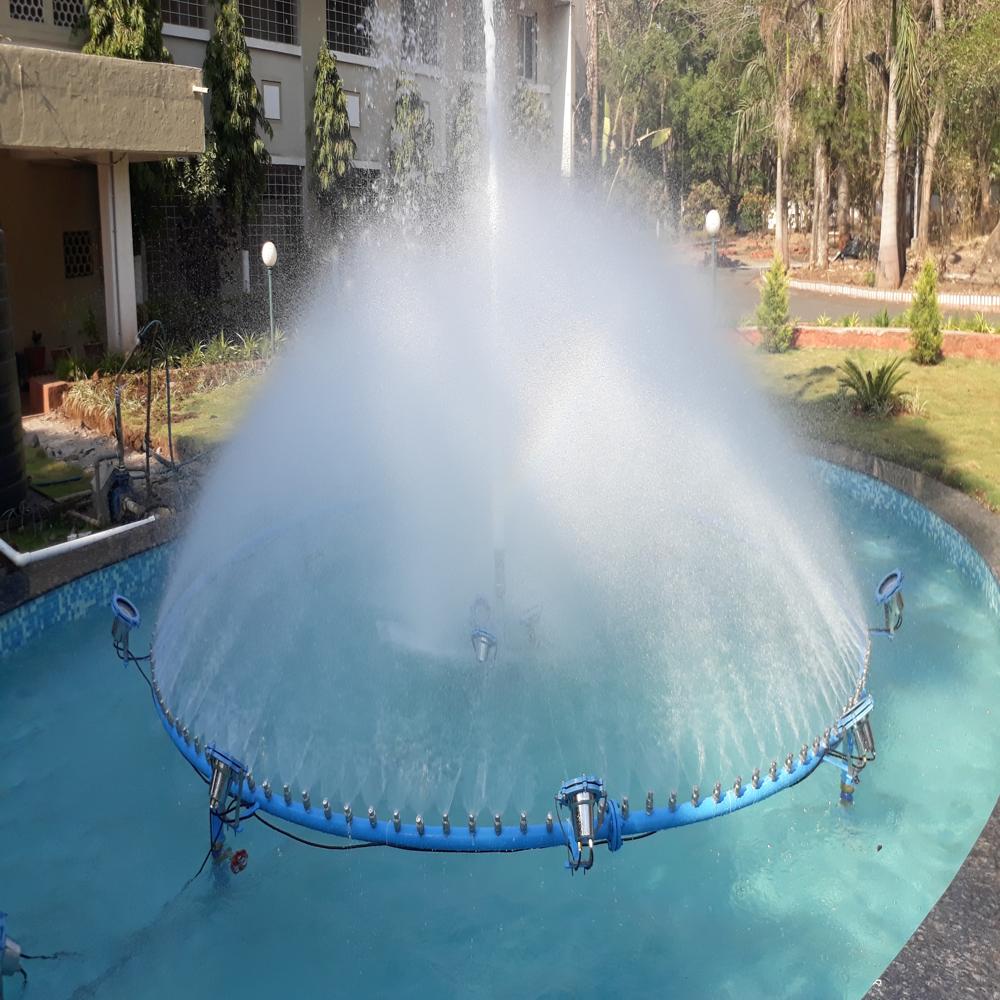 Fog Jet Nozzles Fountain - Stainless Steel, Adjustable Water Patterns, Any Color | Durable Design, Misty Effect, Outdoor Use