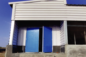 High-Density Insulated Door