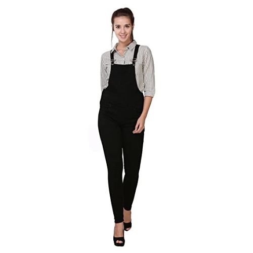 100% Cotton Womens Custom Dungarees - Design: Modern