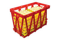Jumbo Egg Crate - Color: Red