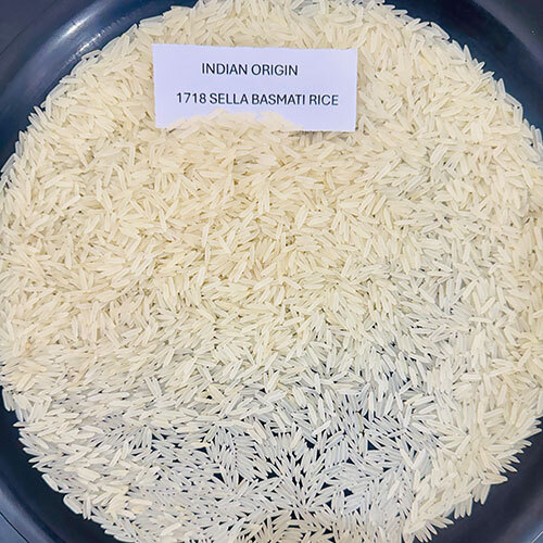 1718 Sella Basmati Rice - Color: White