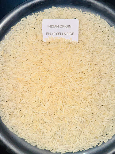 Rh-10 Sella Rice - Admixture (%): 5%