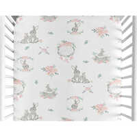 100% Cotton Baby Crib Sheets - Age Group: Infants