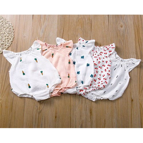 100% cotton Baby Rompers