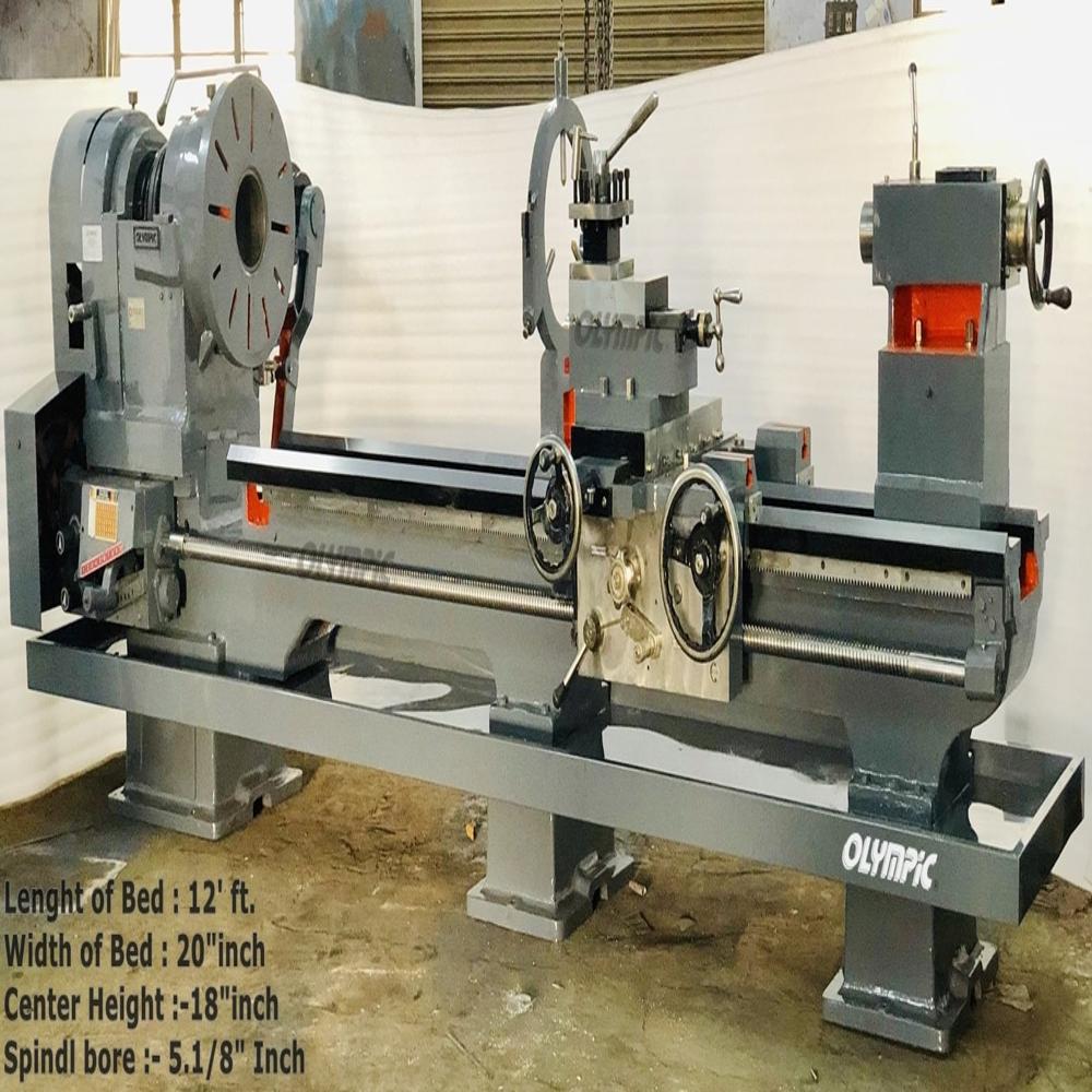 80mm 12 Feet Extra Heavy Duty Lathe Machine