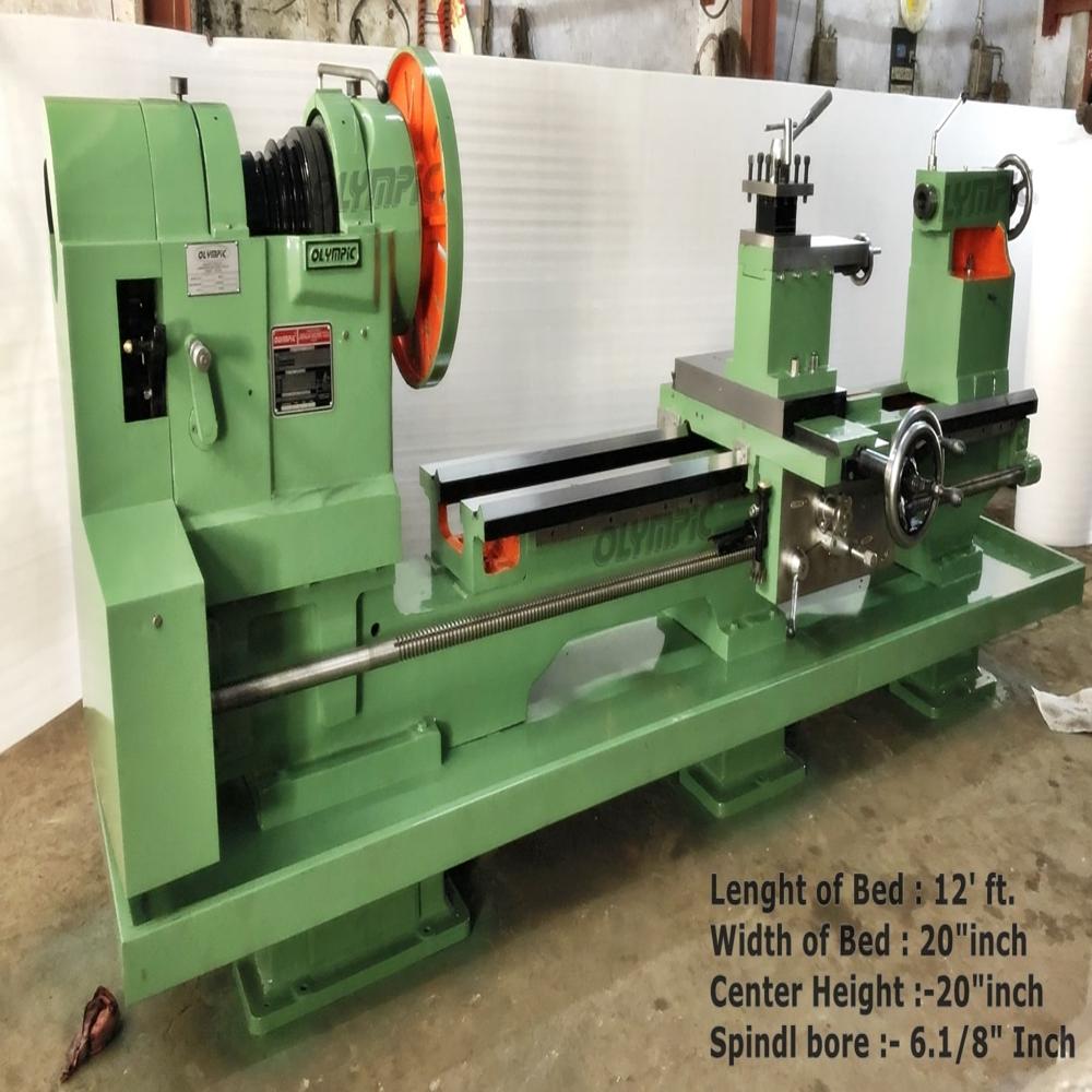 80mm 12 Feet Extra Heavy Duty Lathe Machine
