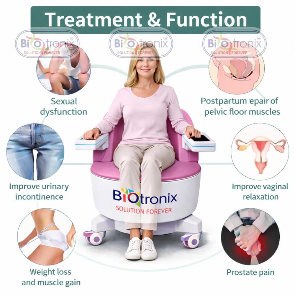 Advanced Pelvic Floor Muscle Rehabilitation Chair for Clinical Therapy