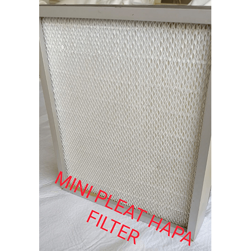 Mini Pleate Hepa Filter