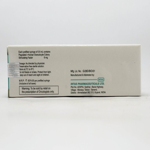 Pegasta 6 mg Injection