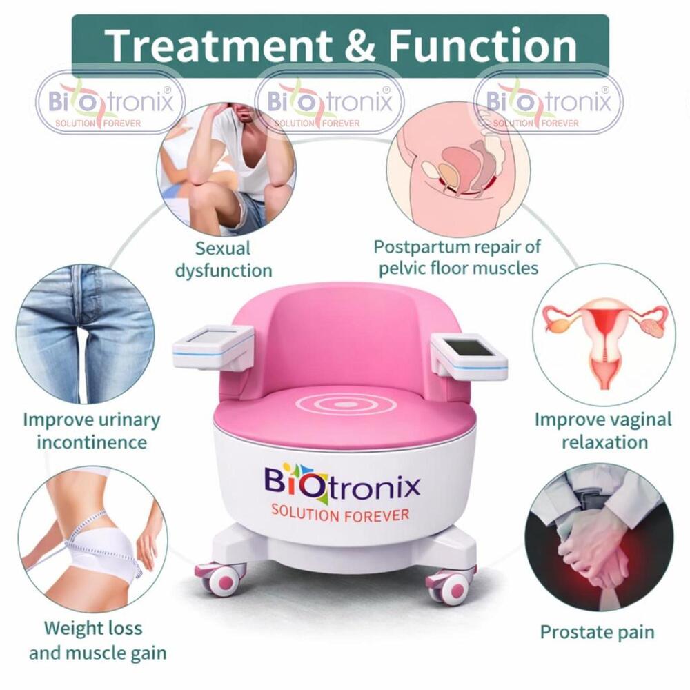Digital Pelvic Floor Muscle Rehab Chair for Incontinence Management