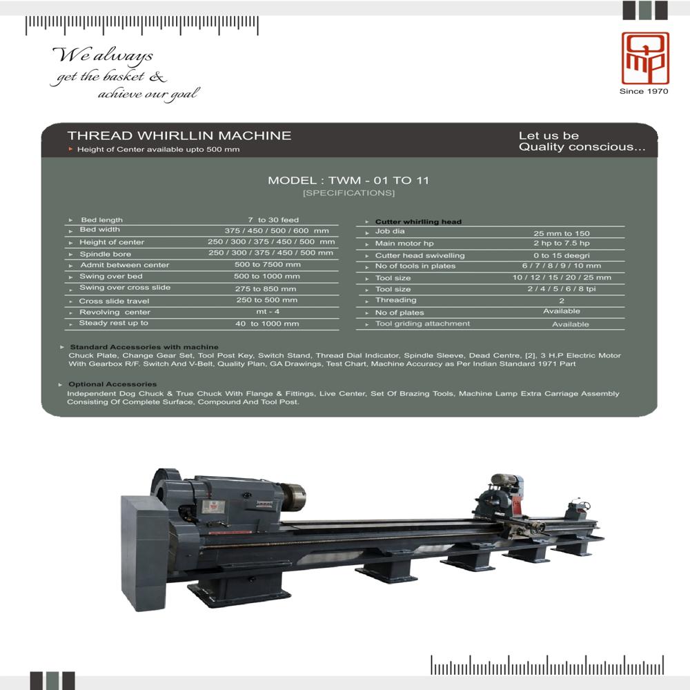 Thread Whirling Machine