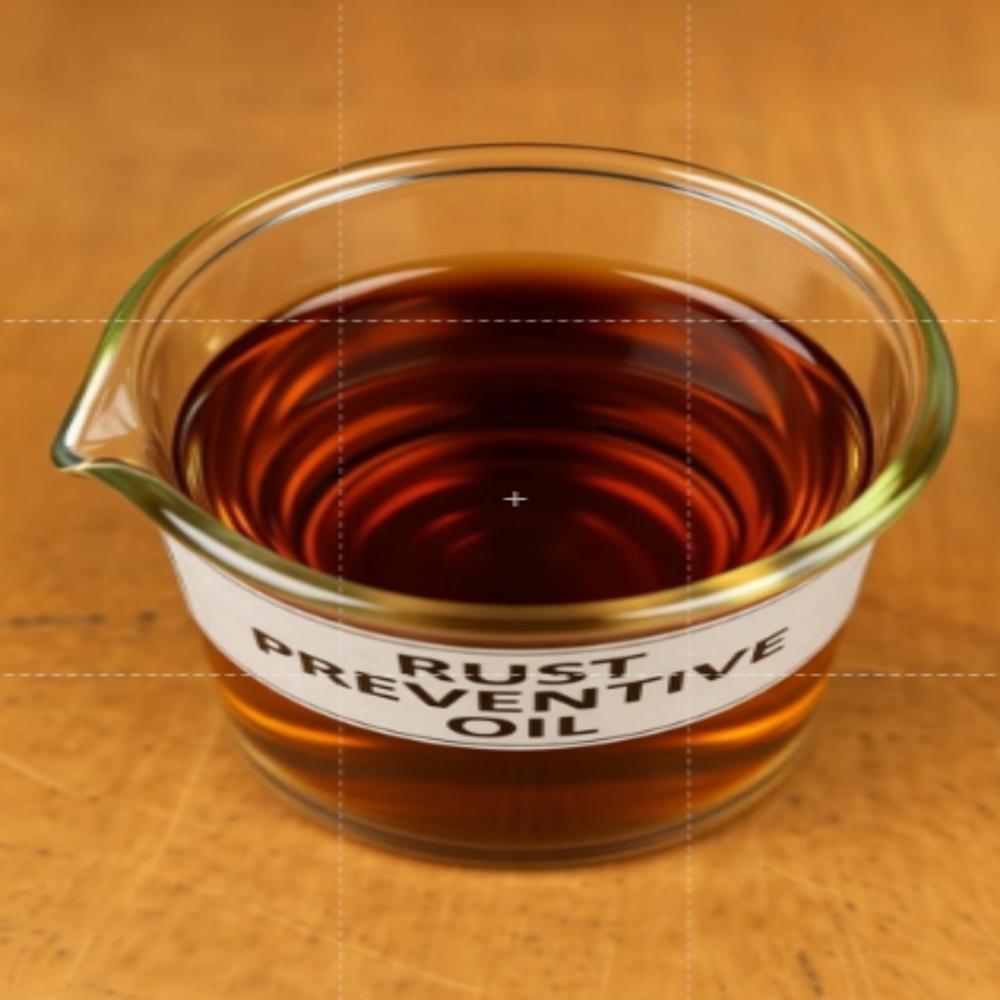 Rust Preventive Oil - Transparent Brown Solvent-based Formula | De-watering, Dry Type, Normal Odor, Barrel Pack