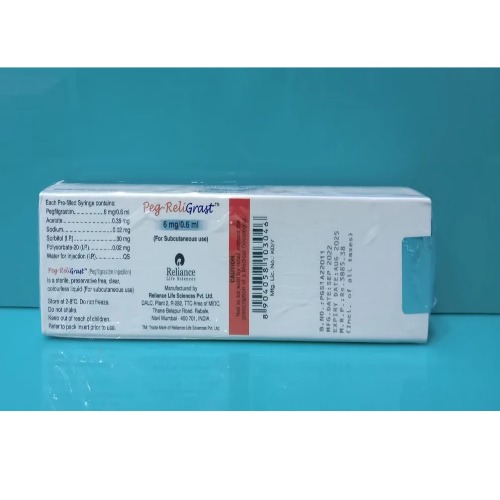 Peg Religrast 6 Mg Injection - Physical Form: Liquid