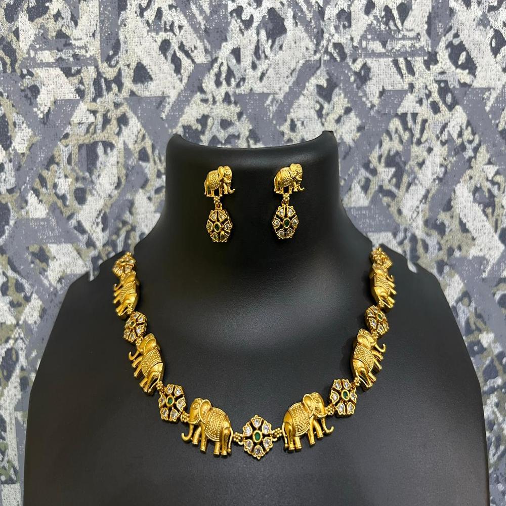 Marvelous Elephant Design Necklace