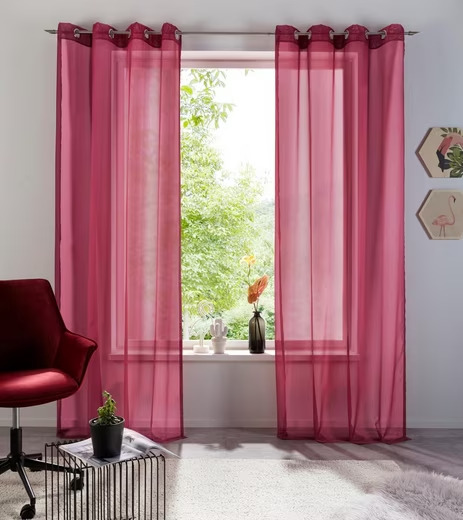 Polyester Door Curtain - Color: Different Available