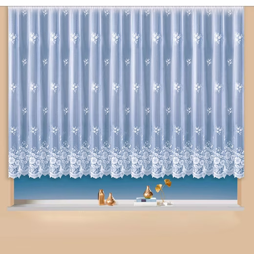 Polyester Jacquard Net Curtain - Color: Different Available