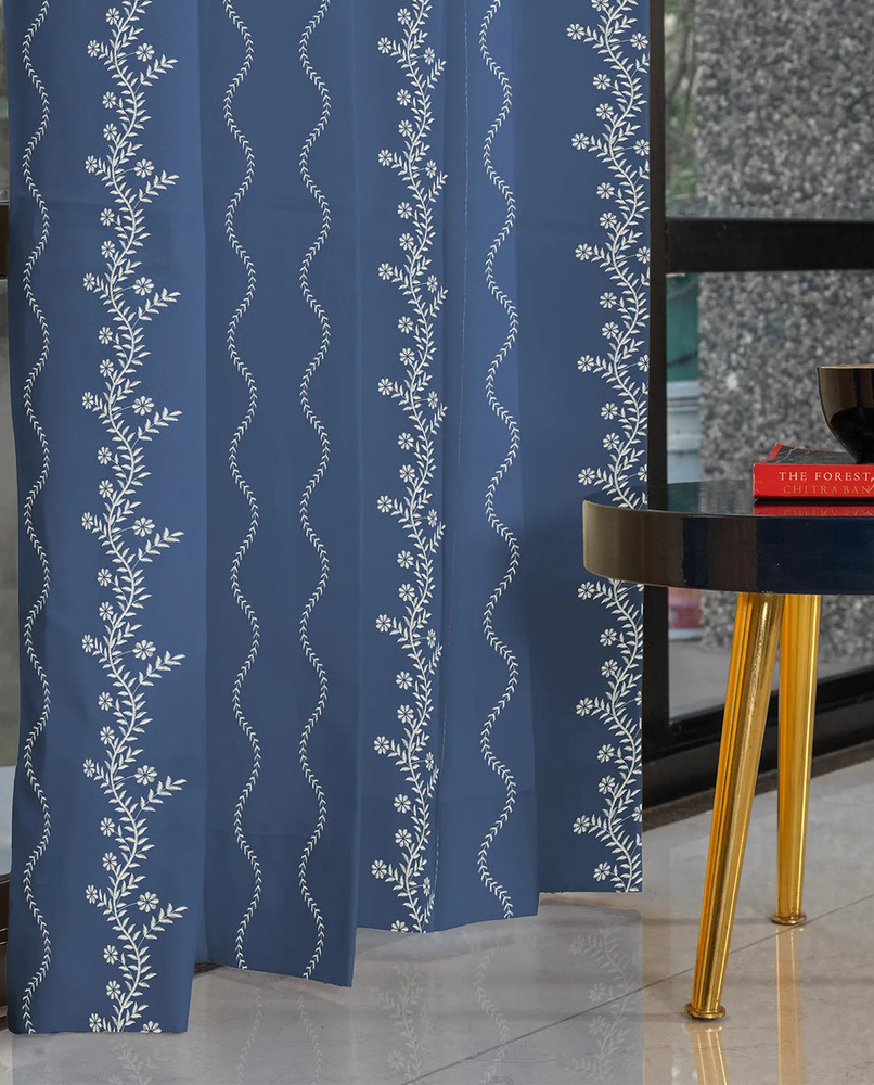 Cotton Embroidery Curtain - Color: Different Available