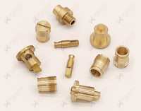 Brass Cnc Machined Parts - Color: Golden