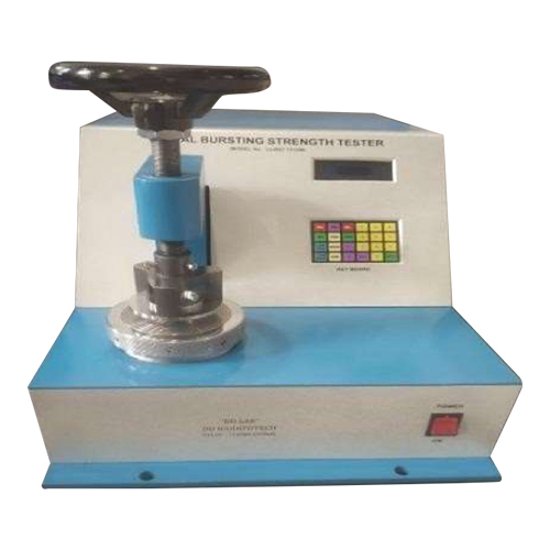 Digital Bursting Strength Tester With Microprocessor Based - Application: Laboratory