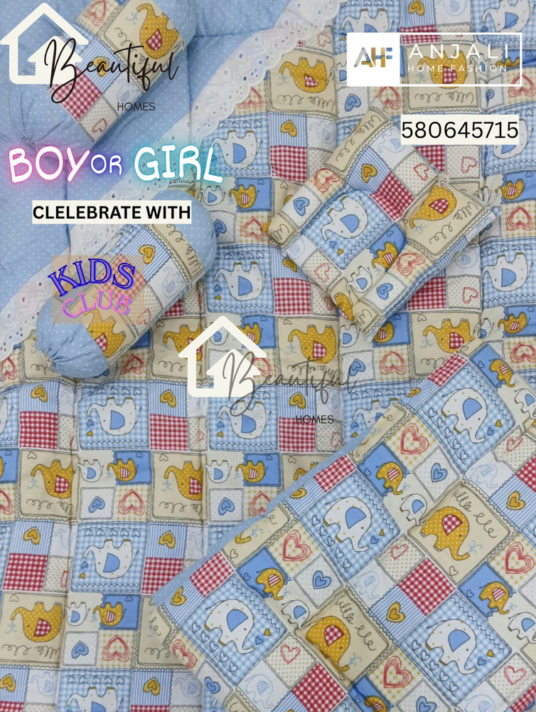 Printed Kids Club Baby Set
