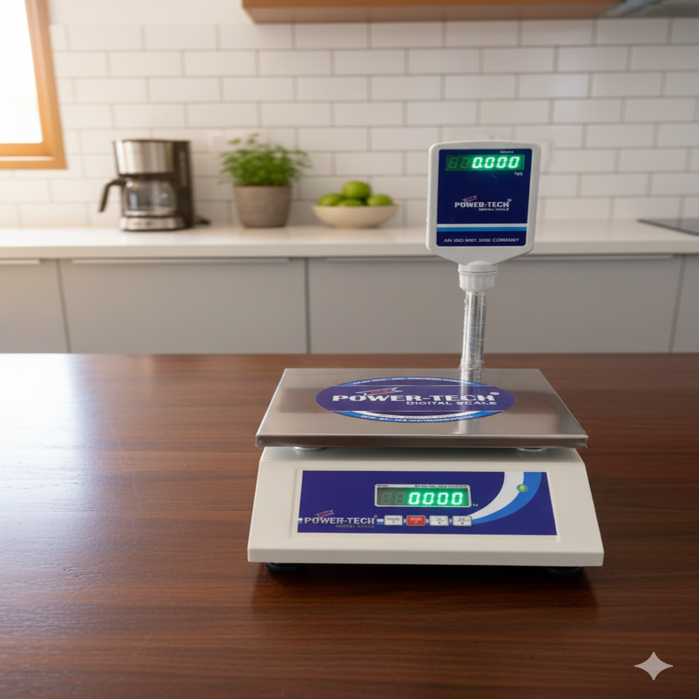 DIGITAL TABLE TOP WEIGHING SCALE  MACHINE - POLE