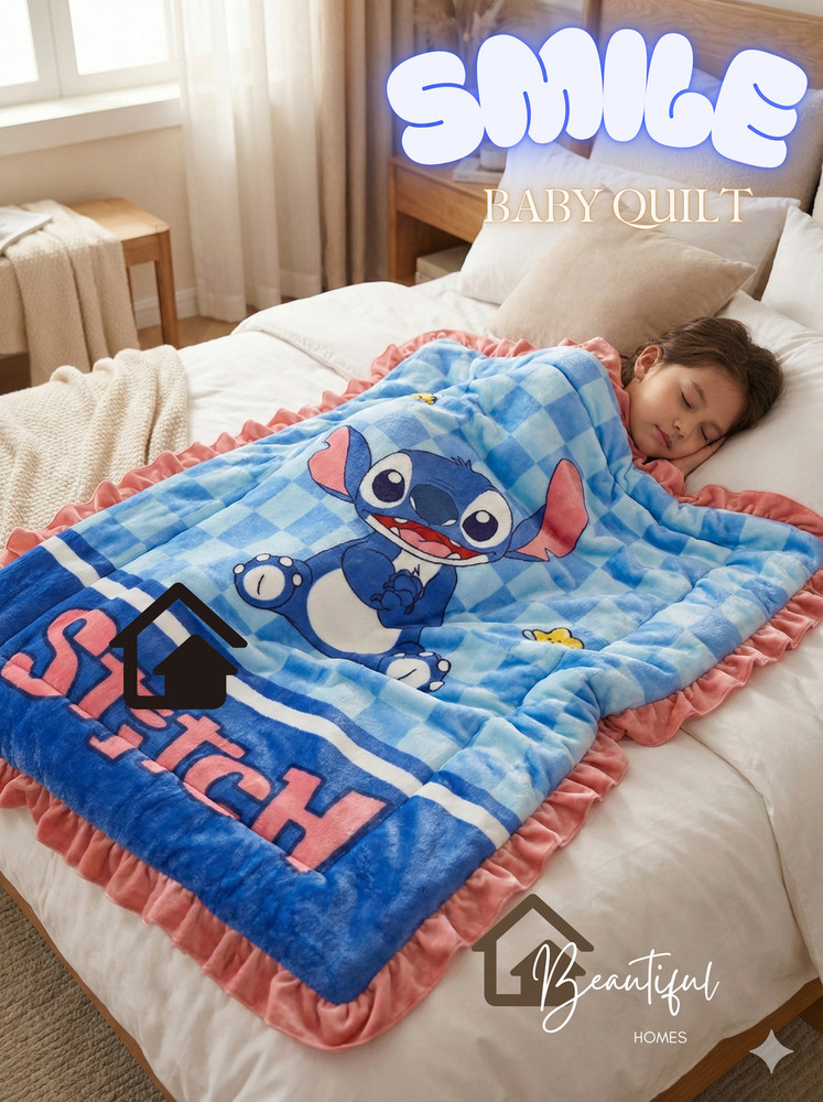 Smile Baby Quilt Set