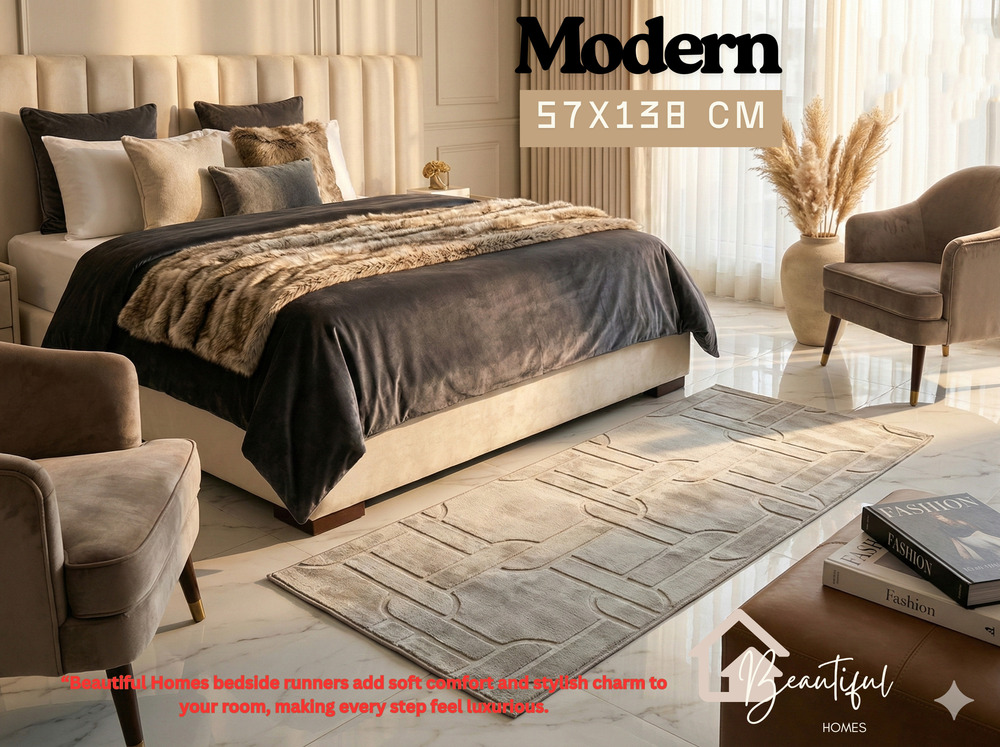 Modern Bed Side Runner - Color: Different Available