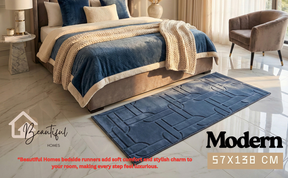 Modern Bed Side Runner - Color: Different Available