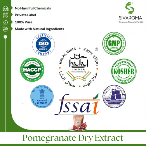 Pomegranate Dry Extract - Color: Light Pink To Reddish-brown