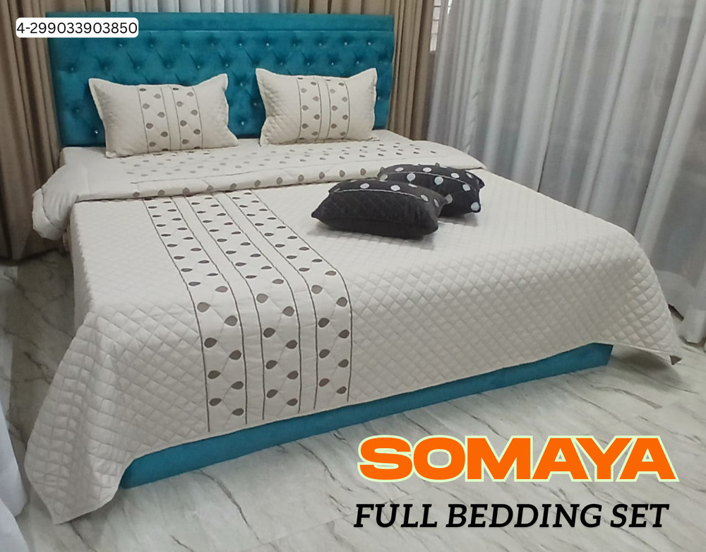 Somaya Full Bedding Set - Color: Different Available