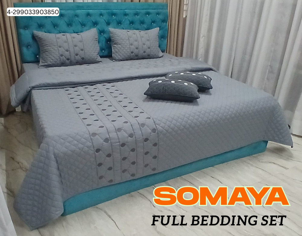 Somaya Full Bedding Set - Color: Different Available