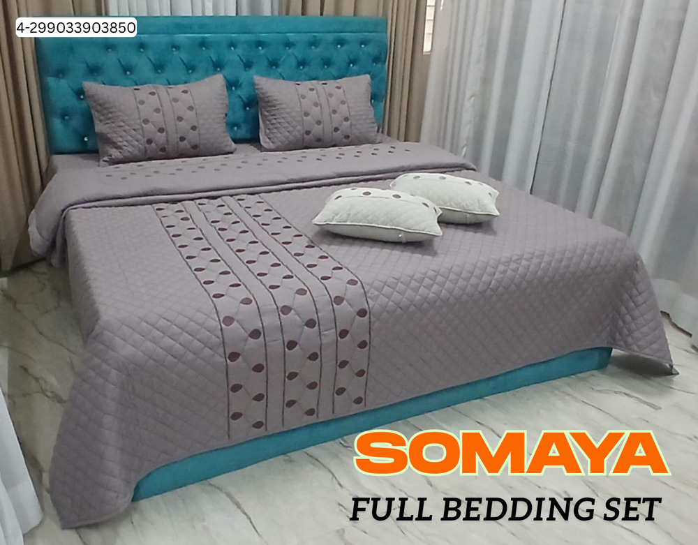 Somaya Full Bedding Set - Color: Different Available