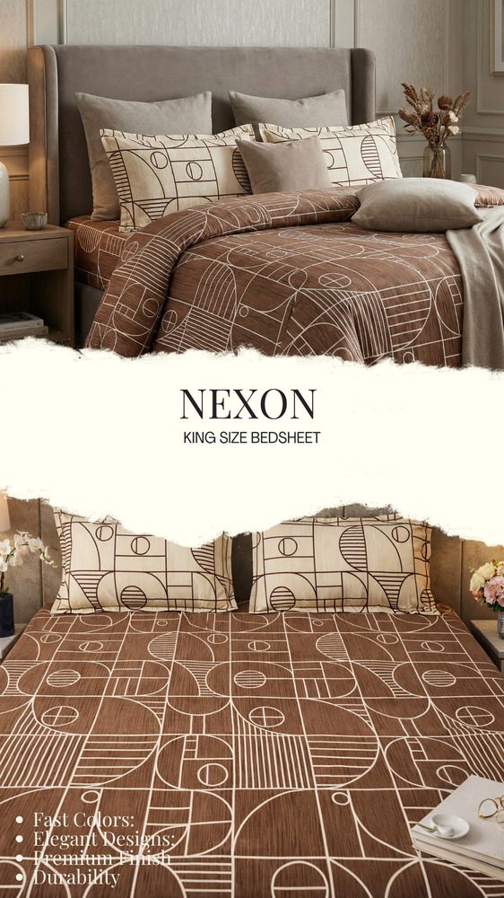 Nexon King Size Bedsheet Nexon King Size Bedsheet