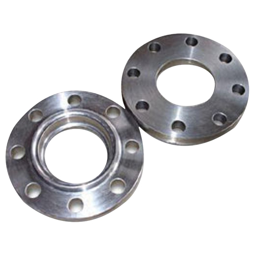 Weld Neck Flange - Stainless Steel, Round Shape, Various Sizes Available, Silver Finish