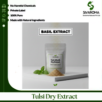 Tulsi Dry Extract - Color: Greenish Brown