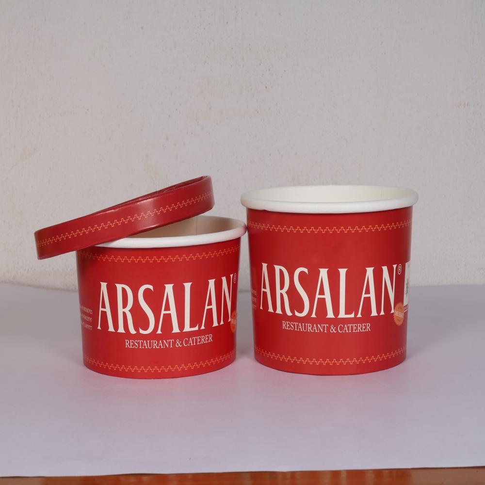 Paper Container For Biryani Packaging - Coating Type: Oil & Grease Resistance