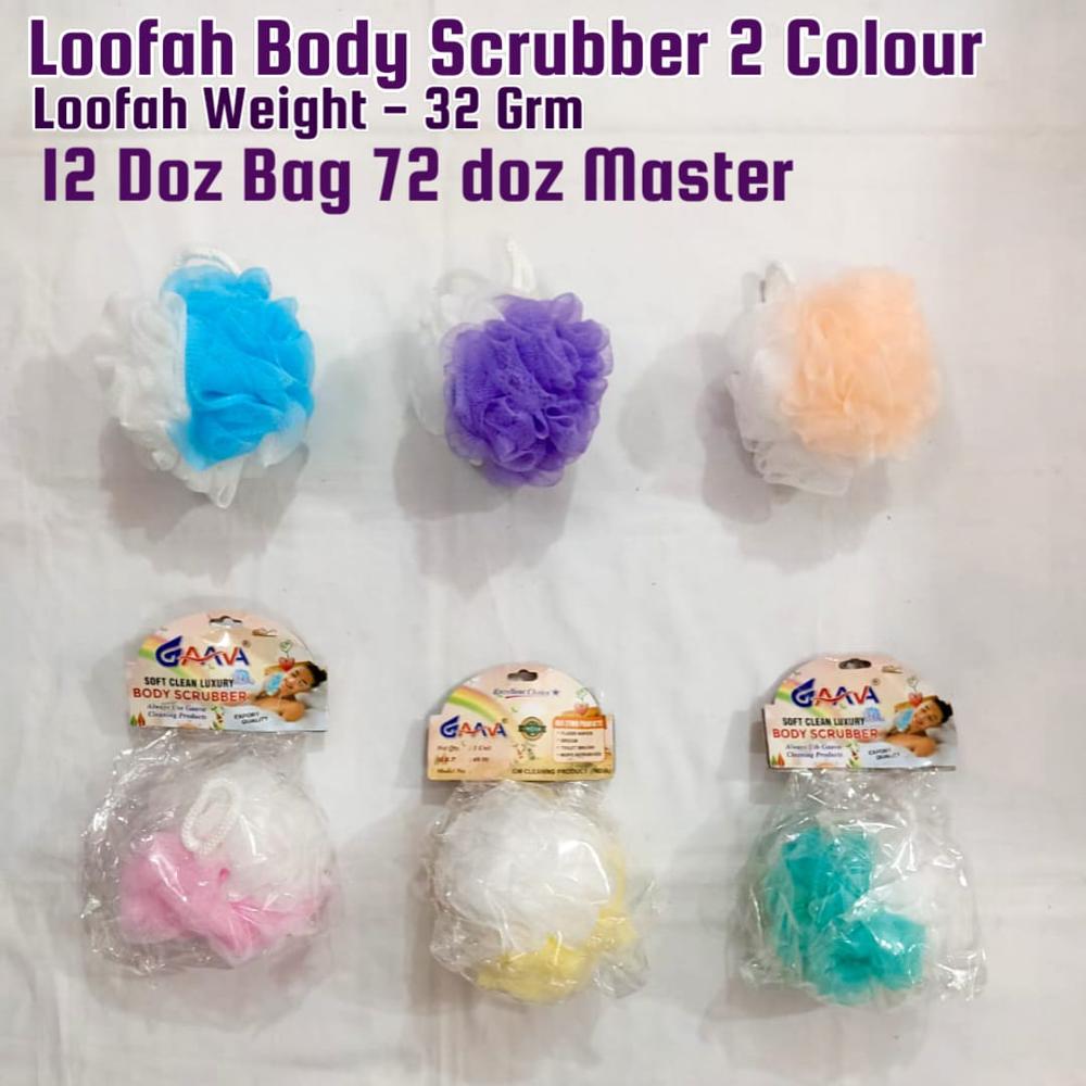 Loofah body wash