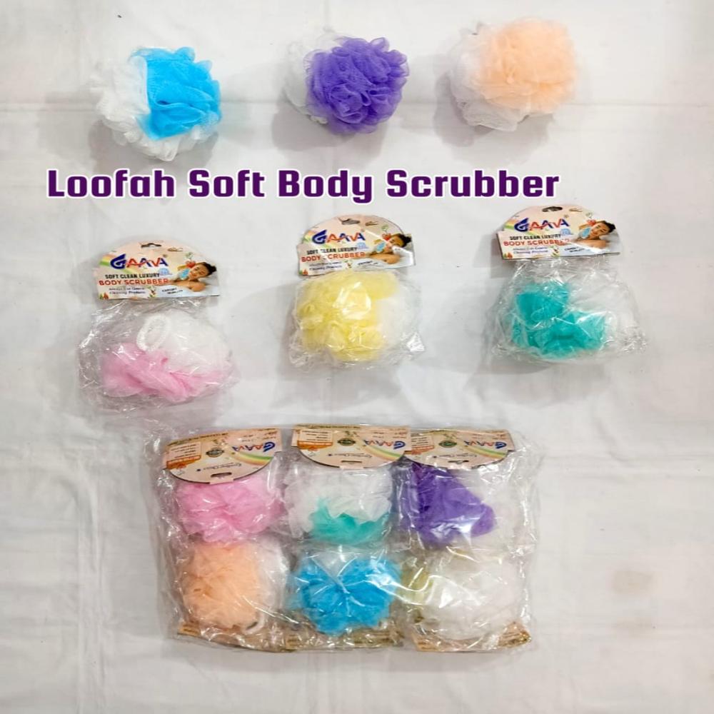 Loofah body wash